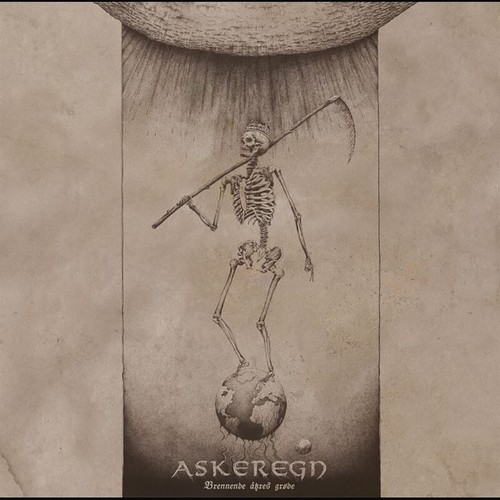 Askeregn brennende åkres - askeregn,