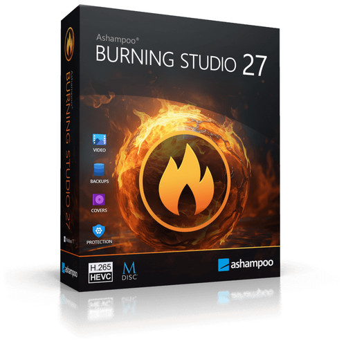 Ashampoo burning studio - burning,